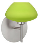 Sconces Single Glass by Besa ( 74 | 1SW-541035-SN Peri ) 