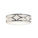 Flush Mounts Drum Shade by AFX Lighting ( 162 | LAKF24LAJUDNP-MS Lake ) 