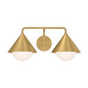 Bathroom Fixtures Two Lights by Alora ( 452 | VL485221BGOP Remy ) 