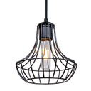 Mini Pendants Open Frame by Besa ( 74 | J-SPEZ07-EDIL-BK Besa Spezza 7 Pendant ) 
