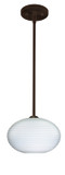 Pendants Glass Down by Besa ( 74 | 1TT-491307-LED-BR Pape ) 