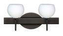 Bathroom Fixtures Two Lights by Besa ( 74 | 2SW-565807-BR Palla ) 