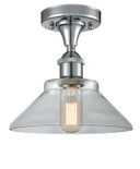 Semi-Flush Mts. Glass Down by Innovations ( 405 | 516-1C-PC-G132 Ballston ) 