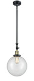 Pendants Glass Down by Innovations ( 405 | 206-BAB-G202-10 Franklin Restoration ) 