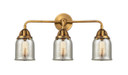 Bathroom Fixtures Three Lights by Innovations ( 405 | 288-3W-BB-G58-LED Nouveau 2 ) 