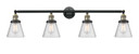 Bathroom Fixtures Four Lights by Innovations ( 405 | 215-BAB-G64 Franklin Restoration ) 