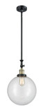 Pendants Glass Down by Innovations ( 405 | 206-BAB-G202-12-LED Franklin Restoration ) 