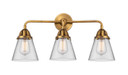 Bathroom Fixtures Three Lights by Innovations ( 405 | 288-3W-BB-G62 Nouveau 2 ) 