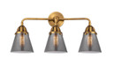 Bathroom Fixtures Three Lights by Innovations ( 405 | 288-3W-BB-G63-LED Nouveau 2 ) 