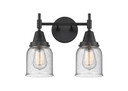 Bathroom Fixtures Two Lights by Innovations ( 405 | 447-2W-BK-G54-LED Caden ) 