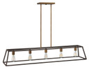 Linear/Island Open Frame by Hinkley ( 13 | 3335BZ Fulton ) 