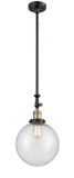 Pendants Glass Down by Innovations ( 405 | 206-BAB-G204-10-LED Franklin Restoration ) 