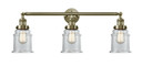 Bathroom Fixtures Three Lights by Innovations ( 405 | 205-AB-G182 Franklin Restoration ) 