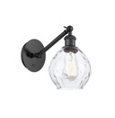 Sconces Single Glass by Innovations ( 405 | 317-1W-BK-G362-LED Ballston ) 