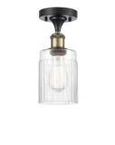 Semi-Flush Mts. Drum Shade by Innovations ( 405 | 516-1C-BAB-G342 Ballston ) 