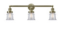 Bathroom Fixtures Three Lights by Innovations ( 405 | 205-AB-G182S-LED Franklin Restoration ) 
