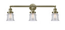 Bathroom Fixtures Three Lights by Innovations ( 405 | 205-AB-G184S Franklin Restoration ) 