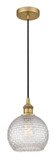 Mini Pendants Glass Down by Innovations ( 405 | 616-1P-BB-G122C-8CL Edison ) 