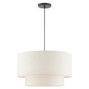 Pendants Drum Shade by Livex Lighting ( 107 | 49803-92 Blossom ) 