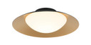Flush Mounts Metal Shade by Matteo Lighting ( 423 | M17001MB Caravon ) 