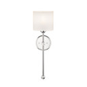 Sconces Drum Shade by Justice Designs ( 102 | FSN-4331-OPAL-CROM Fusion ) 