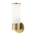 Sconces Single Glass by Livex Lighting ( 107 | 16561-01 Lindale ) 