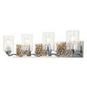 Bathroom Fixtures Four Lights by Lucas + McKearn ( 175 | BB90586PC-4B1S Bocage ) 