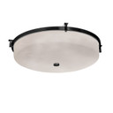 Flush Mounts Bowl Style by Justice Designs ( 102 | CLD-8987-MBLK Clouds ) 