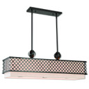 Linear/Island Drum Shade by Livex Lighting ( 107 | 41117-92 Arabesque ) 