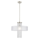 Mid. Chandeliers Drum Shade by Livex Lighting ( 107 | 41121-91 Bella Vista ) 