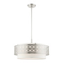 Mid. Chandeliers Drum Shade by Livex Lighting ( 107 | 49870-91 Calinda ) 