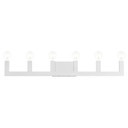 Bathroom Fixtures Five+Lights by Livex Lighting ( 107 | 16815-05 Solna ) 