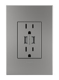 Specialty Items Outlets by Legrand ( 246 | ARTRUSB153M4WP Adorne ) 