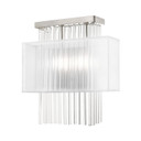 Semi-Flush Mts. Drum Shade by Livex Lighting ( 107 | 41148-91 Alexis ) 