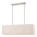 Linear/Island Drum Shade by Livex Lighting ( 107 | 41156-91 Summit ) 