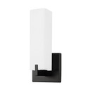 Sconces Single Glass by Kuzco Lighting ( 347 | 601485BK-LED Stratford ) 