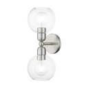 Sconces Double Glass by Livex Lighting ( 107 | 16972-91 Downtown ) 