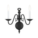 Sconces Double Candle by Livex Lighting ( 107 | 5002-04 Williamsburg ) 