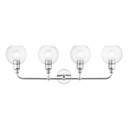 Bathroom Fixtures Four Lights by Livex Lighting ( 107 | 16975-05 Downtown ) 