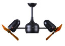 Fans Damp Location by Matthews Fan Company ( 101 | DGLK-BK-WD Dagny ) 