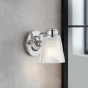 Sconces Single Glass by Lucas + McKearn ( 175 | BB-HUDSON1-PC Hudson ) 