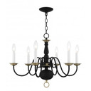 Mid. Chandeliers Candle by Livex Lighting ( 107 | 5006-04 Williamsburg ) 
