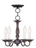 Semi-Flush Mts. Candle by Livex Lighting ( 107 | 5011-07 Williamsburgh ) 