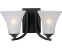 Bathroom Fixtures Two Lights by Maxim ( 16 | 20099FTOI Aurora ) 