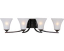 Bathroom Fixtures Four Lights by Maxim ( 16 | 20101FTOI Aurora ) 