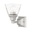 Sconces Single Glass by Livex Lighting ( 107 | 17171-91 Mission ) 