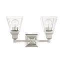 Bathroom Fixtures Two Lights by Livex Lighting ( 107 | 17172-91 Mission ) 