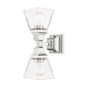 Sconces Double Glass by Livex Lighting ( 107 | 17178-05 Mission ) 