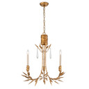 Mid. Chandeliers Candle by Lucas + McKearn ( 175 | CH7407G-3 Palm d'Or ) 