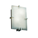 Sconces Pocket by Justice Designs ( 102 | CLD-5551-NCKL Clouds ) 